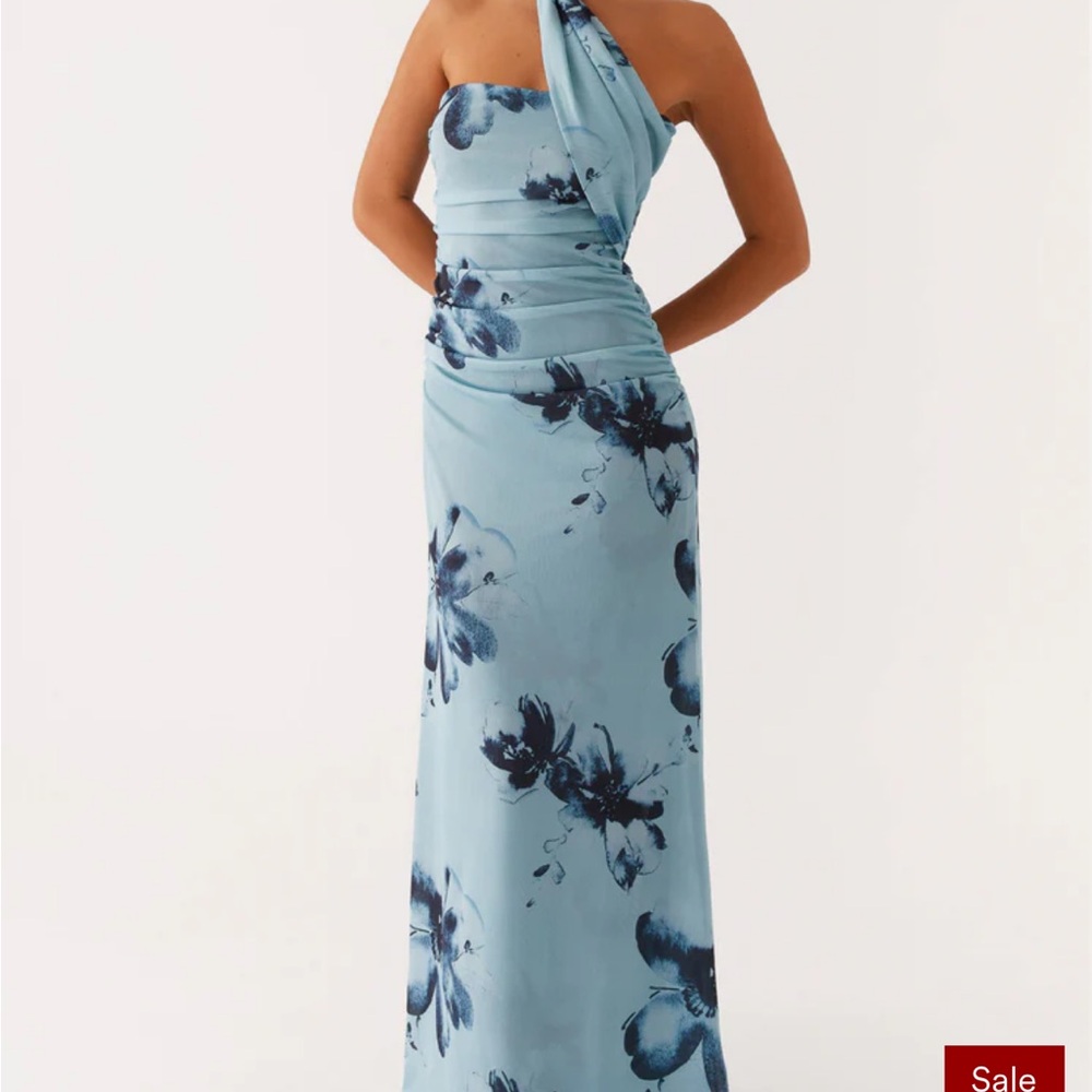 Peppermayo Blue Floral Maxi Dress